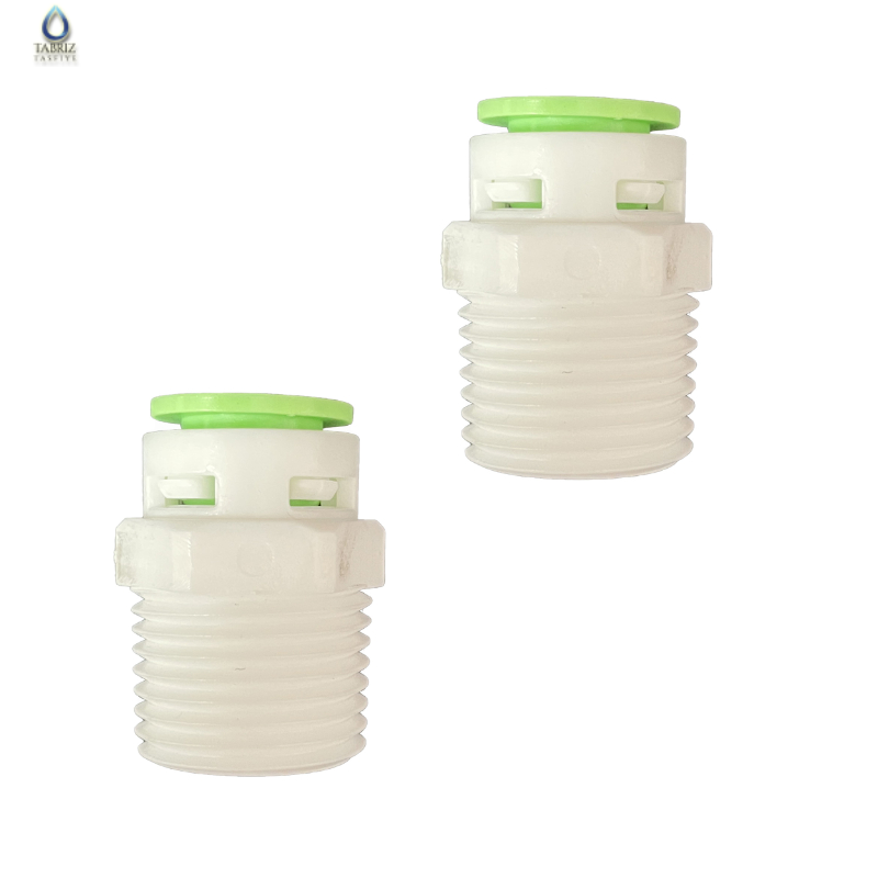 تبدیل اتصال رزوه به فیتینگ تکومن مدل یک دوم به 10 مجموعه 2 عددی